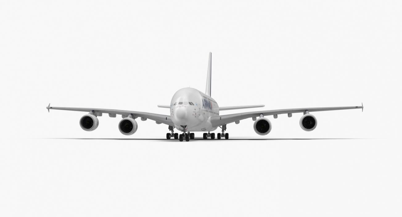 Airbus A380-1000 Air France 3D